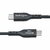 Startech - 1 m-es USB-A - USB-C töltőkábel, USB-A - Type-C gyorstöltő kábel, 3A, USB 2.0 adatátvitel, fekete - USB2AC1MNC