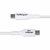Startech - 2 m-es USB-A - USB-C töltőkábel, töltés és szinkronizálás, 3A, USB 2.0, TPE köpeny, fehér - USB2AC2MNCWHE