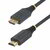 Startech - 3m-es nagy sebességű HDMI kábel Grip csatlakozókkal, 4K 60Hz/1440p 144Hz - HDMI2-CABLE-GRIP-10F