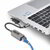 Startech - USB-C Ethernet adapter USB-A adapterrel, 10/100/1000 Mbps, 15 cm-es kábel - C21GA-USB-ETHERNET