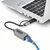 Startech - USB-C Ethernet adapter USB-A adapterrel, 10/100/1000 Mbps, 15 cm-es kábel - C21GA-USB-ETHERNET