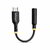 Startech - 12,7 cm-es USB-C - 3,5 mm-es TRRS fejhallgató/headset jack audio adapter - USBCAUDIO2