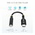 Startech - 12,7 cm-es USB-C - 3,5 mm-es TRRS fejhallgató/headset jack audio adapter - USBCAUDIO2