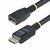 Startech - 3 m-es DisplayPort hosszabbítókábel, DP 1.4 monitorkábel, 8K 60Hz - 10F-DP14-EXTEND-CBL