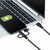 Startech - 1 m-es strapabíró USB többfunkciós töltőkábel 3 az 1-ben, USB - USB-C Micro Lightning, Apple Mfi tanúsítvánnyal - RLTCUB1MBK