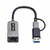 Startech - 2.5GbE USB C Ethernet adapter USB-A adapterrel, USB-C LAN-RJ45 hálózati adapter, USB 3.1 Type-C - 2.5Gb hálózat - U2GA-USB-C-ETHERNET