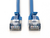Assmann-DIGITUS CAT 6A F-FTP Slim patch kábel, 1m, kék, LSZH - DK-1632-A-010S-B