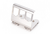 Assmann-DIGITUS DIN sín adapter 3x Keystone modulhoz - AN-25183