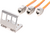 Assmann-DIGITUS DIN sín adapter 3x Keystone modulhoz - AN-25183