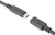 Assmann-DIGITUS USB Type-C hosszabbítókábel, C típusú - C típusú, 2m - AK-300210-020-S