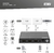 Assmann-DIGITUS 8K HDMI elosztó, 1x2 - DS-55339