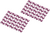 Assmann-DIGITUS Színes klipszek patch kábelhez - Magenta - A-CC-MG