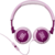 JBL - JR 320 vezetékes lila gyermek fejhallgató - JBLJR320PUR