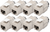 Assmann-DIGITUS CAT 6A Keystone modul, árnyékolt, intelligens kábelrendezővel - 8 db - DN-93617-8