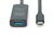 Assmann-DIGITUS Active USB 3.2 Gen1 5G hosszabbító kábel, USB-C - USB-A, 5m - DA-73110