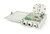 Assmann-DIGITUS FTTH/FTTB elosztódoboz, összeszerelt, OS2, 12 szál, LC/APC - DN-968913-LCA