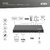 Assmann-DIGITUS 4x2 HDMI mátrix kapcsoló / Többképernyős, 4K/30Hz - DS-55345