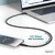 Assmann-DIGITUS USB szilikon kábel, USB 10Gbps, 1m, fekete - AK-300342-010-S