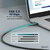 Assmann-DIGITUS USB szilikon kábel, USB 40Gbps, 1m, fekete - AK-300344-010-S