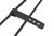 Assmann-DIGITUS USB szilikon kábel, USB 40Gbps, 1m, fekete - AK-300344-010-S