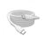 Assmann-DIGITUS USB-C szilikon csatlakozókábel, 0,5 m, fehér - AK-300341-005-W