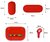 OTL SM0894 Super Mario Red True Wireless Bluetooth fülhallgató