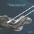 Assmann-DIGITUS Lightning szilikon csatlakozókábel, USB-C - Lightning, 0,5 m, fehér - AK-600110-005-W