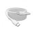 Assmann-DIGITUS Lightning szilikon csatlakozókábel, USB-C - Lightning, 0,5 m, fehér - AK-600110-005-W