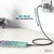 Assmann-DIGITUS Lightning szilikon csatlakozókábel, USB-C - Lightning, 0,5 m, fekete - AK-600110-005-S