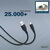 Assmann-DIGITUS USB-C szilikon csatlakozókábel, 0,5 m, fekete - AK-300340-005-S