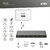 Assmann-DIGITUS 4K HDMI kapcsoló, 5x1 - DS-55332