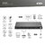 Assmann-DIGITUS 8K HDMI kapcsoló, 4x1 - DS-55335