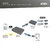 Assmann-DIGITUS 8 portos gigabites Ethernet PoE injektor, 802.3bt, 250 W - DN-95118