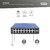 Assmann-DIGITUS Industrial 16+2 portos L2 menedzselt Gigabit Ethernet kapcsoló - DN-651158