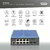 Assmann-DIGITUS Industrial 8+2 portos L2 menedzselt Gigabit Ethernet kapcsoló - DN-651156