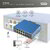 Assmann-DIGITUS Industrial 8+2 portos L2 menedzselt Gigabit Ethernet kapcsoló - DN-651156