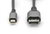 Assmann-DIGITUS 8K DisplayPort adapterkábel, Mini DP - DP - DB-340106-020-S
