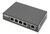 Assmann-DIGITUS 4 portos Gigabit 4PPoE bővítő, 802.3at, 60 W - DN-95128-1