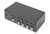 Assmann-DIGITUS KVM kapcsoló, 4 portos, dupla kijelzős, 4K, DisplayPort® - DS-12882