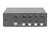 Assmann-DIGITUS KVM kapcsoló, 4 portos, dupla kijelzős, 4K, DisplayPort® - DS-12882