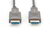 Assmann-DIGITUS 4K - HDMI AOC hibrid optikai kábel 10 m-es levehető csatlakozódugóval - AK-330127-100-S