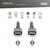 Assmann-DIGITUS 8K PREMIUM HDMI 2.1 csatlakozókábel - DB-330200-010-S