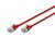 Assmann-DIGITUS CAT 6A F-FTP Slim patch kábel, 3m, piros - DK-1632-A-030S-R