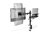Assmann-DIGITUS Egymonitoros és notebookos tartó, 1x32", 2x 9 kg - DA-90436