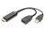 Assmann-DIGITUS 4K HDMI adapter - HDMI - DisplayPort - AK-330101-002-S