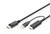 Assmann-DIGITUS 4K HDMI adapterkábel - HDMI - DisplayPort - AK-330111-020-S