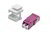 Assmann-DIGITUS optikai LC/LC duplex csatoló, multimódusú OM4, Keystone modul - DN-96019-1-K