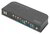 Assmann-DIGITUS KVM kapcsoló, 2x1 HDMI, HDMI kimenet, USB, 4Kx2K@60Hz - DS-12874