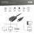 Assmann-DIGITUS DisplayPort - DVI adapterkábel - AK-340301-050-S