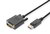 Assmann-DIGITUS DisplayPort - DVI adapterkábel - AK-340301-050-S